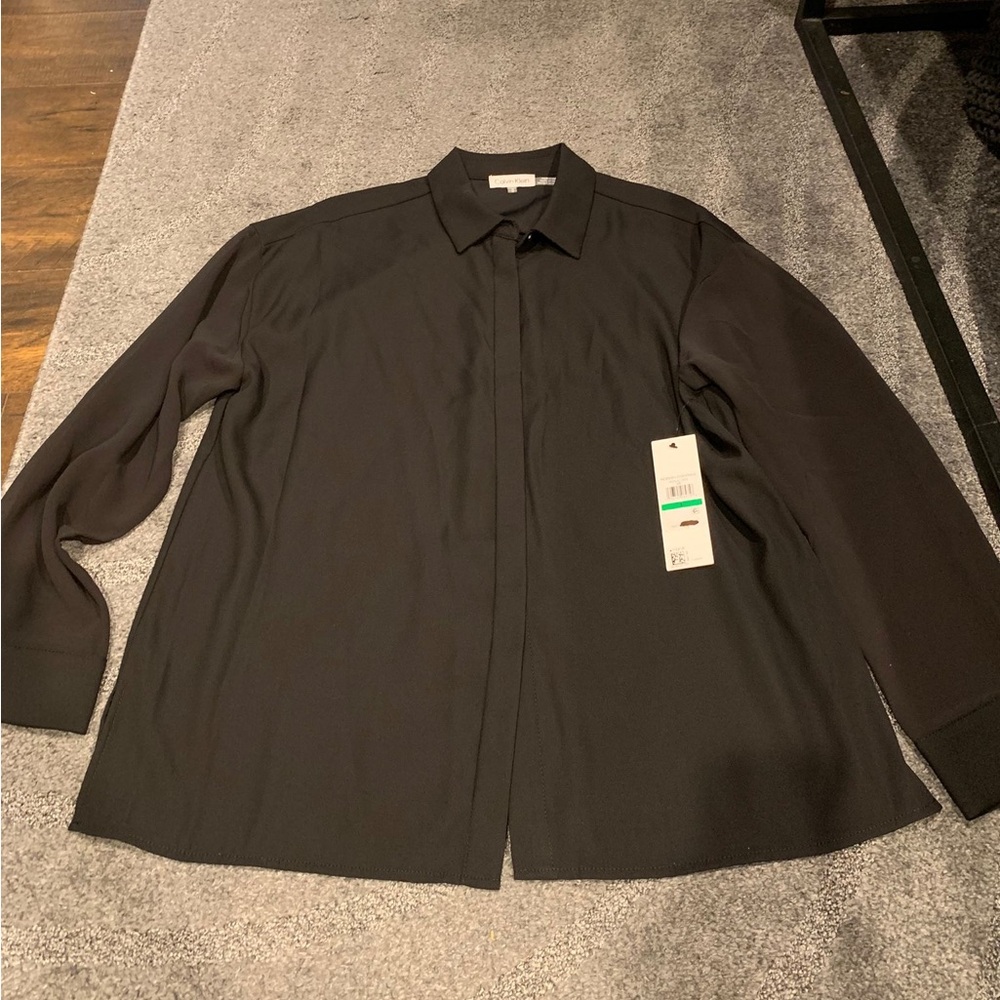 Black Calvin Klein blouse